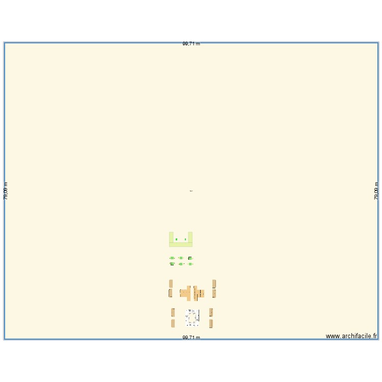 mpdc. Plan de 1 pièce et -704 m2