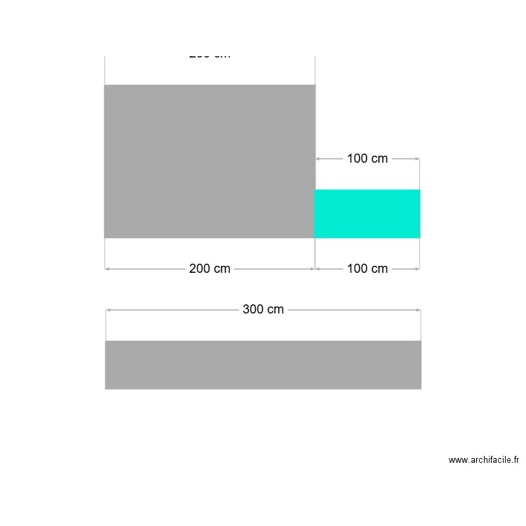 bassin vue de face. Plan de 0 pièce et 0 m2