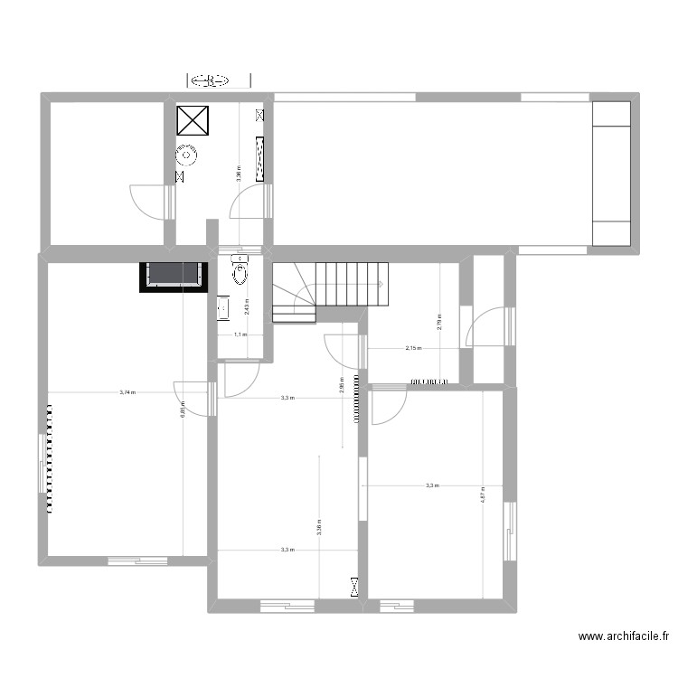 2025_PlanOrigine. Plan de 9 pièces et 118 m2