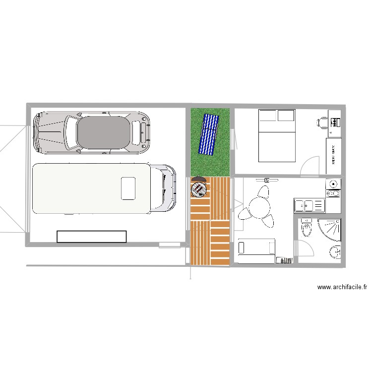 Studio DH. Plan de 0 pièce et 0 m2