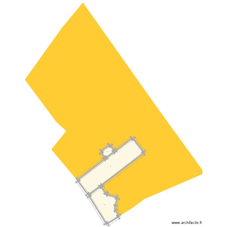 PLANCADASTRAL PAROISSE essai 2. Plan de 3 pièces et 280 m2