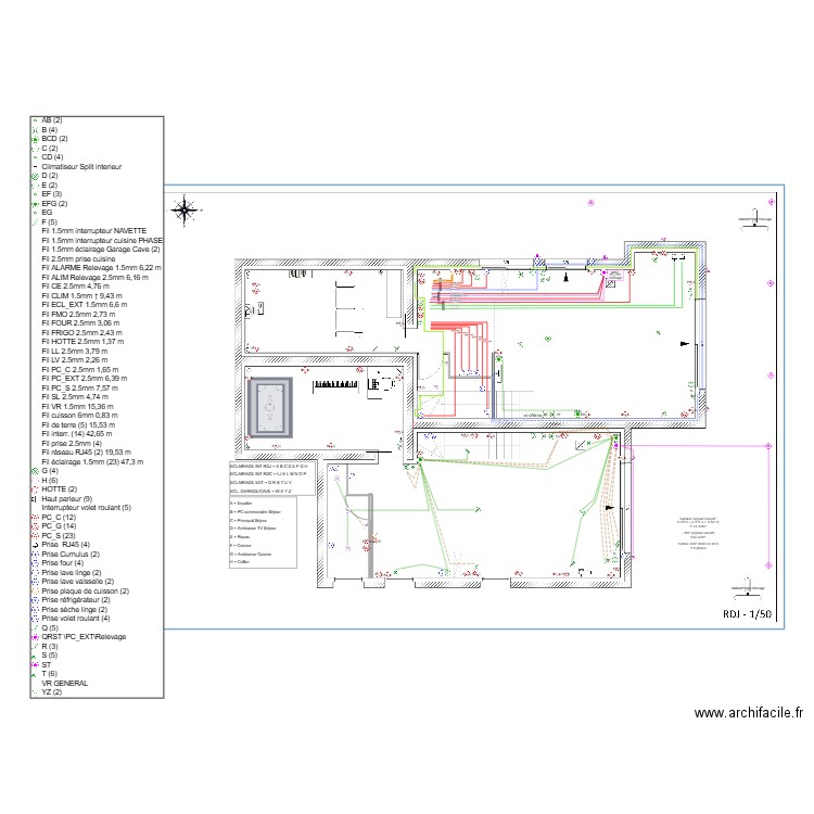 RDJ - LIGNES ET EAU. Plan de 0 pièce et 0 m2