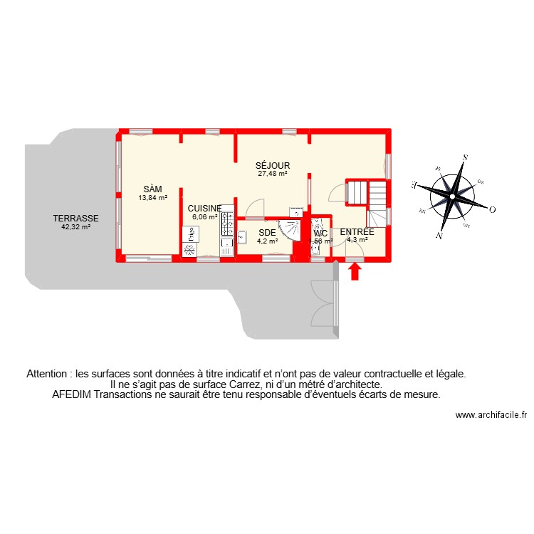 BI25380 . Plan de 28 pièces et 177 m2