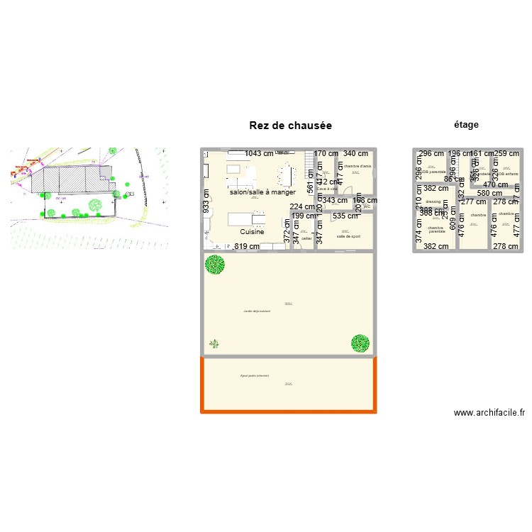 Ferme Cairanne. Plan de 16 pièces et 459 m2