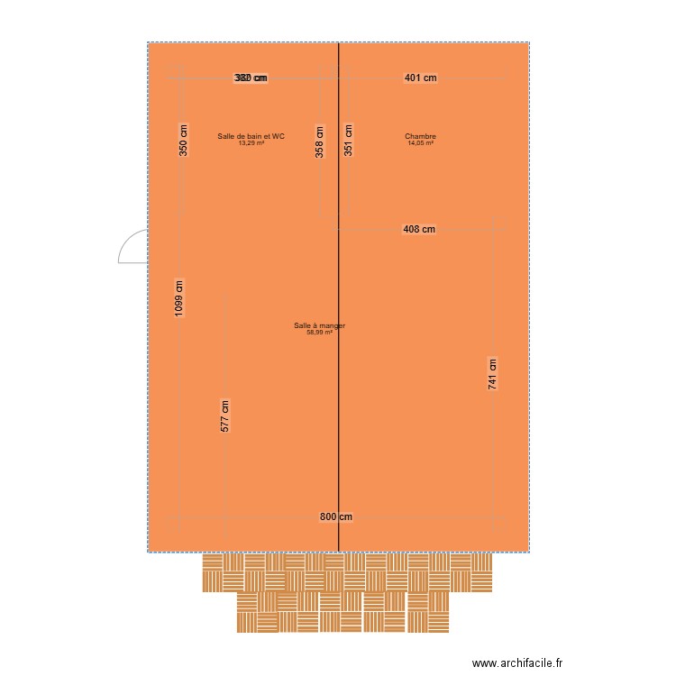 ju manu. Plan de 9 pièces et 249 m2