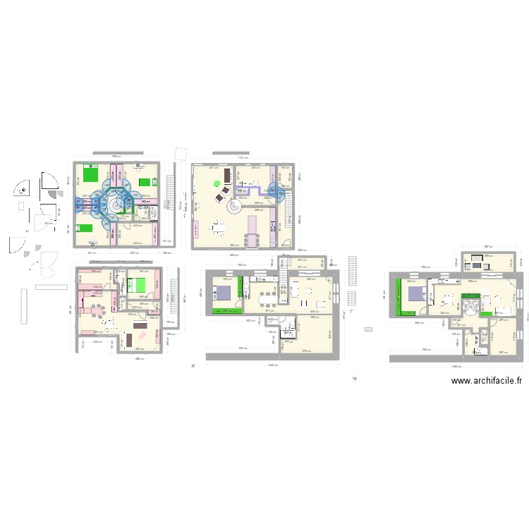 appartement 34 collimacon. Plan de 34 pièces et 408 m2