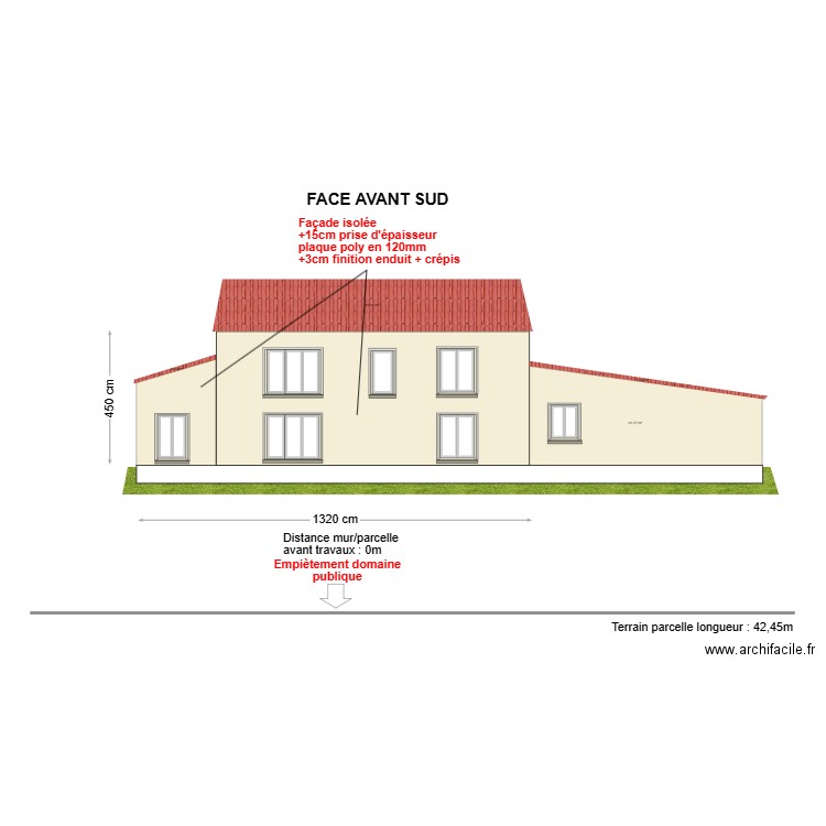 dp03 dufaux face avant. Plan de 0 pièce et 0 m2