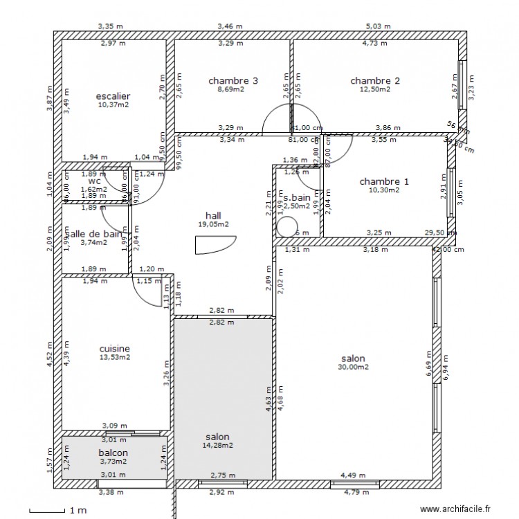 maison de meknes . Plan de 0 pièce et 0 m2