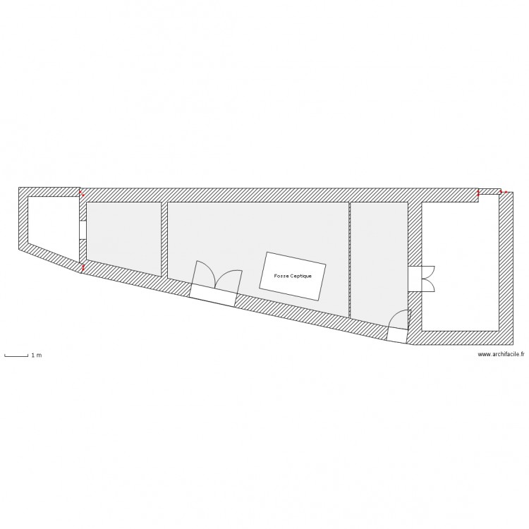 Plan jardin avec cuisine. Plan de 0 pièce et 0 m2