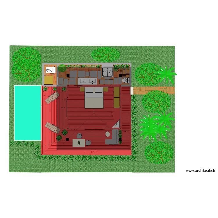 VILLA 14 . Plan de 0 pièce et 0 m2