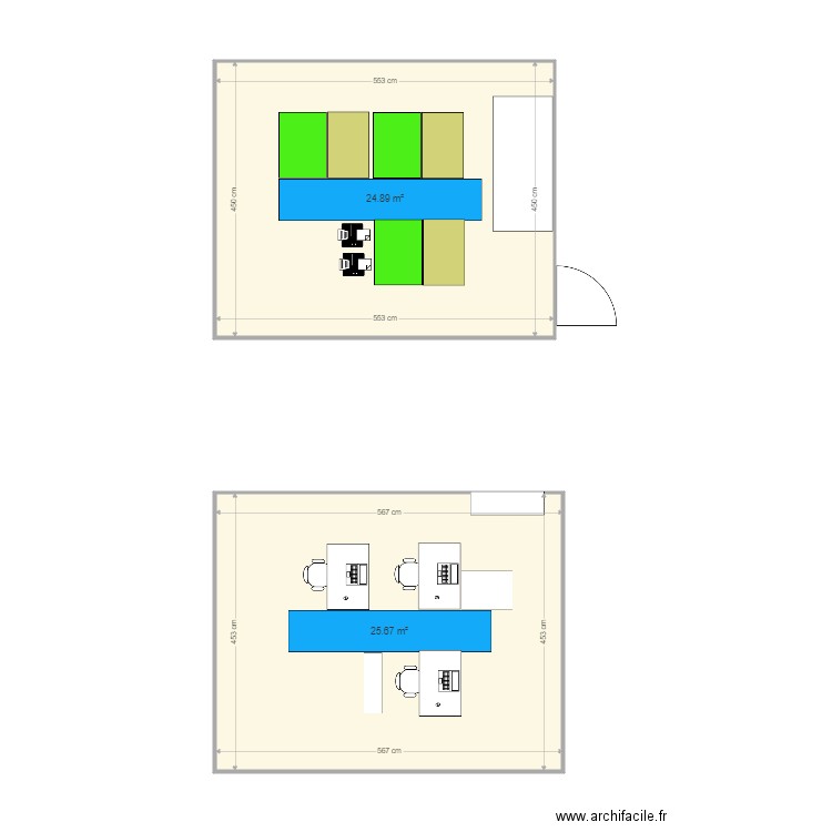 reception. Plan de 0 pièce et 0 m2