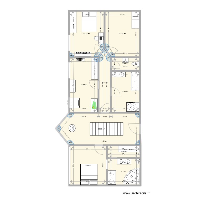 maison 5. Plan de 0 pièce et 0 m2