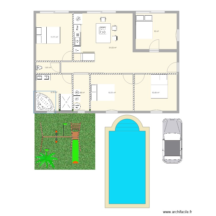 home locatif. Plan de 0 pièce et 0 m2