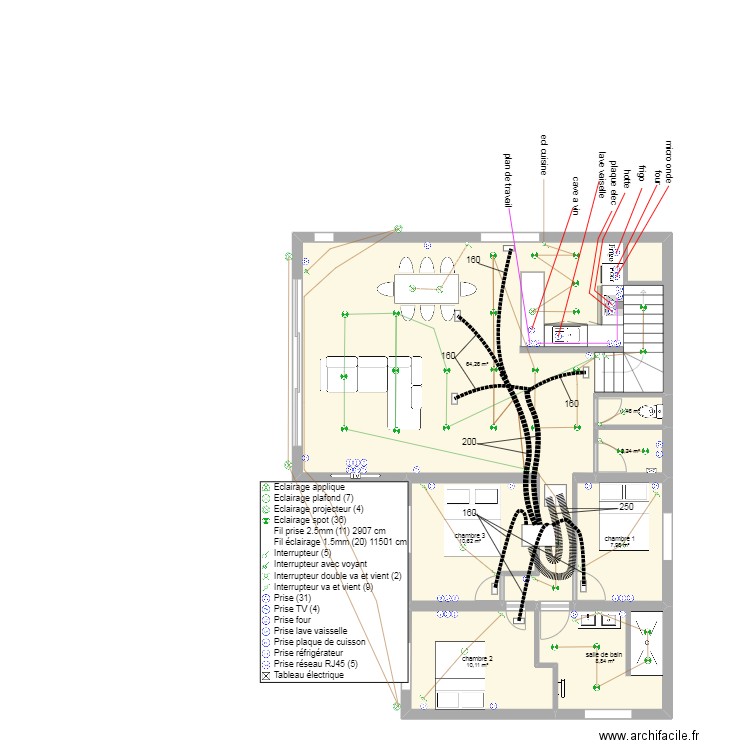 malberti . Plan de 0 pièce et 0 m2