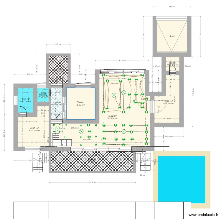 plan electricte  14. Plan de 0 pièce et 0 m2