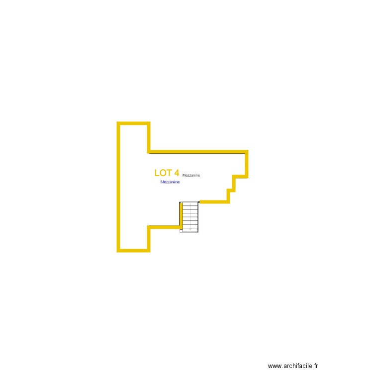 BALIAN MEZZANINE. Plan de 0 pièce et 0 m2