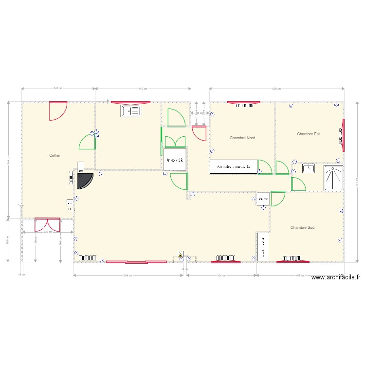 CELLIER. Plan de 0 pièce et 0 m2