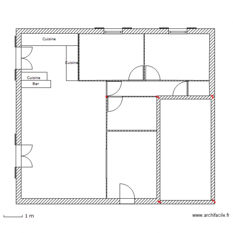 Plan Vierge. Plan de 0 pièce et 0 m2