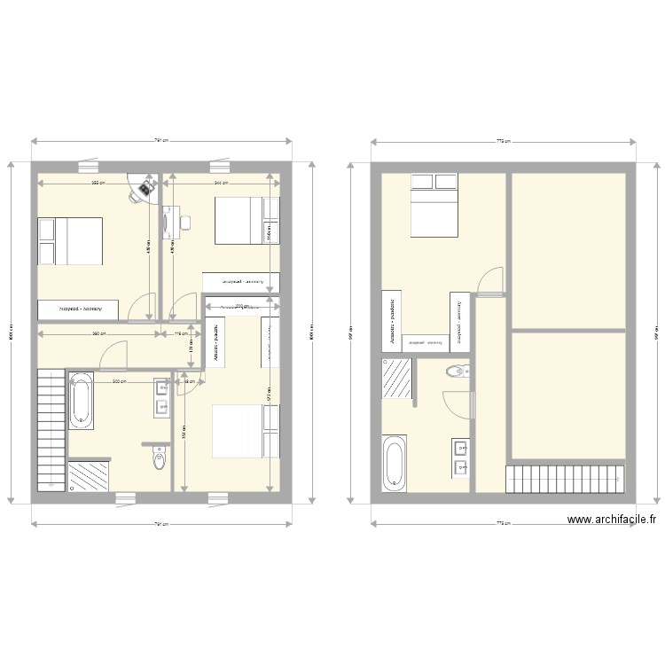 haut maison 950 750. Plan de 0 pièce et 0 m2