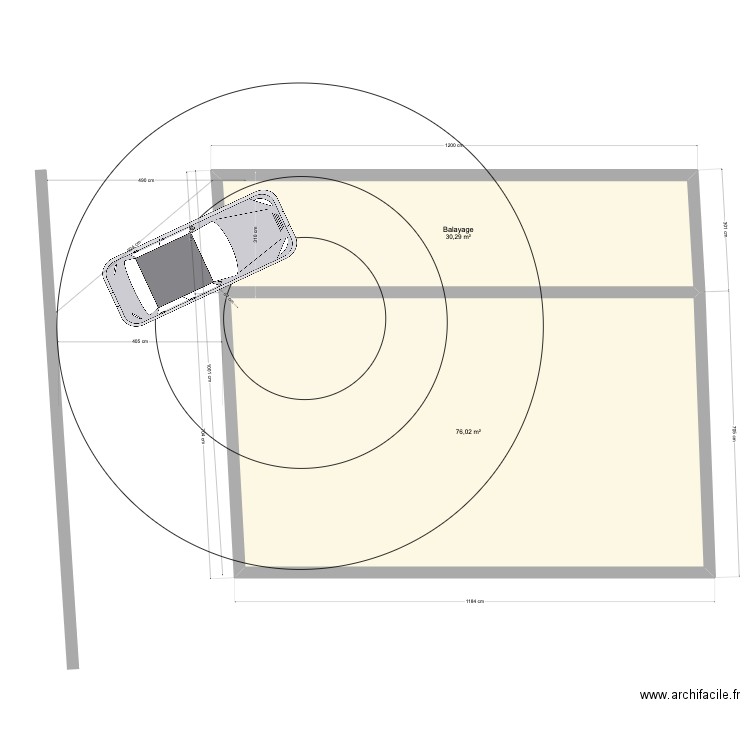 GAMBETTA VOITURE 5.5. Plan de 0 pièce et 0 m2