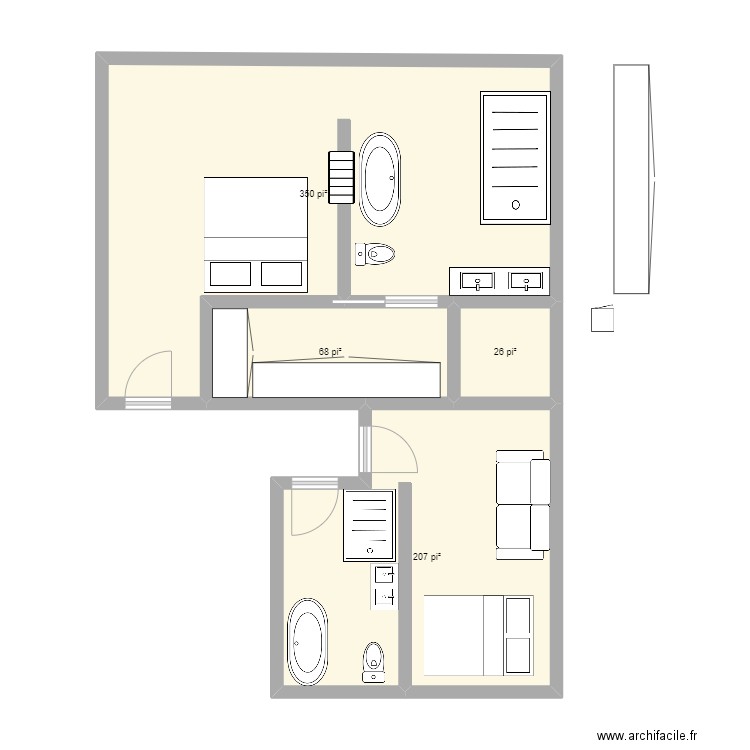 idee 2e  4sept 2022. Plan de 0 pièce et 0 m2