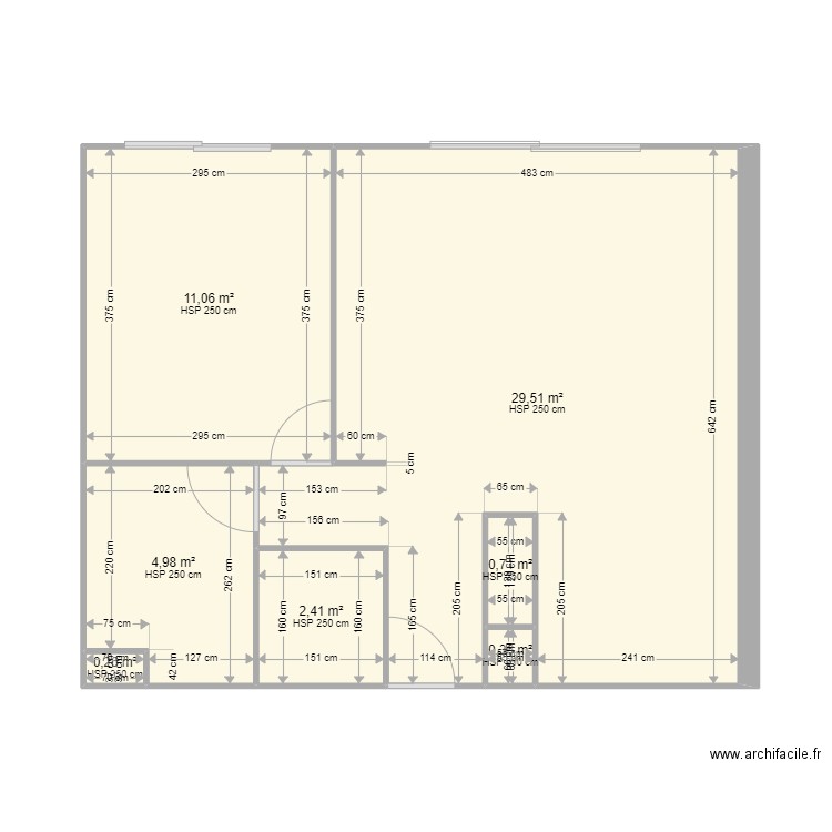 Plan Montpellier VDEF . Plan de 0 pièce et 0 m2