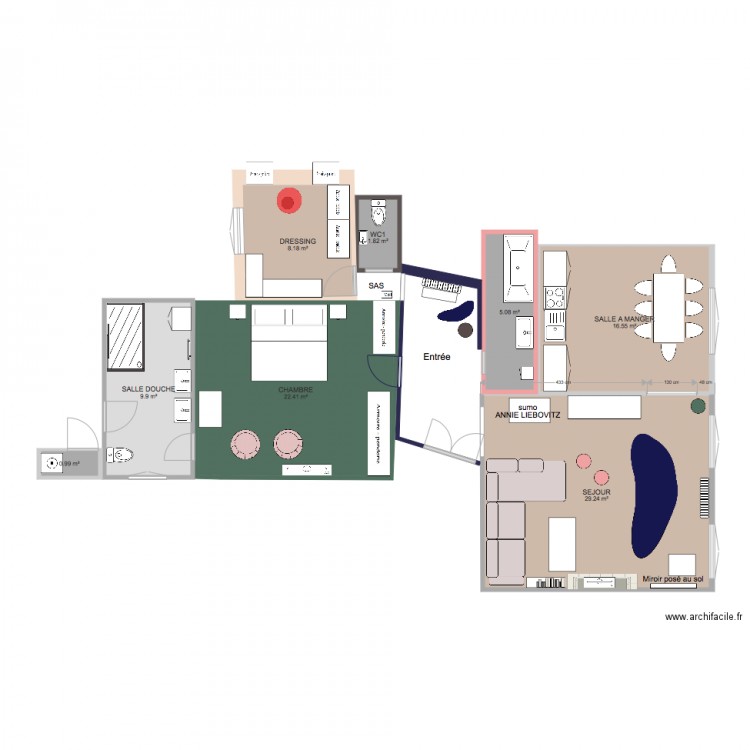 MARBEUF. Plan de 0 pièce et 0 m2