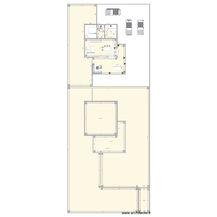 maison fini. Plan de 0 pièce et 0 m2