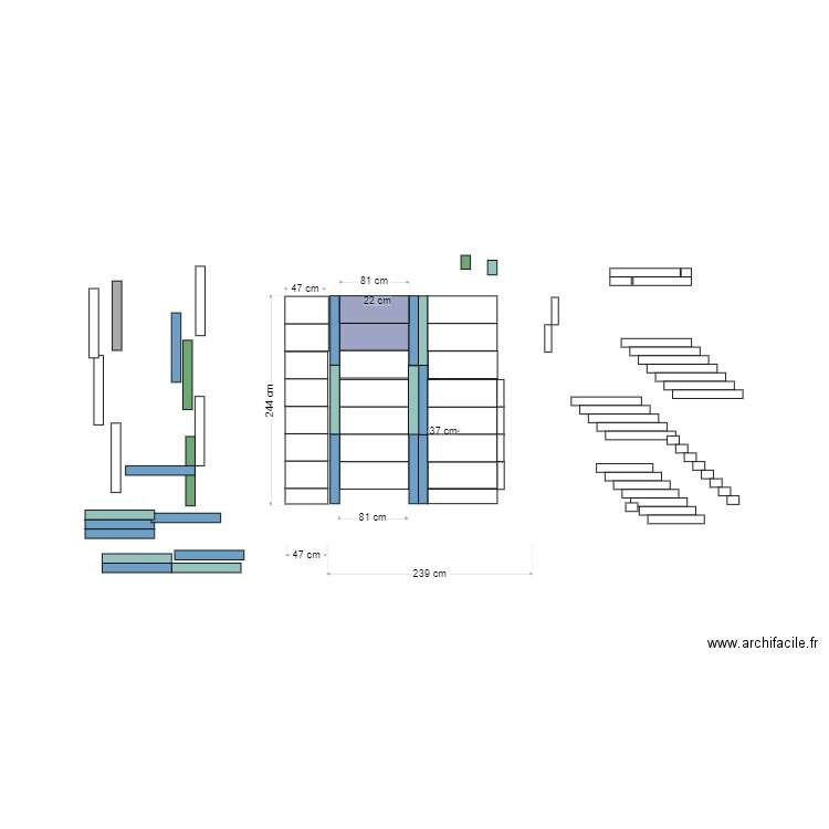 FAIENCE SDB . Plan de 0 pièce et 0 m2