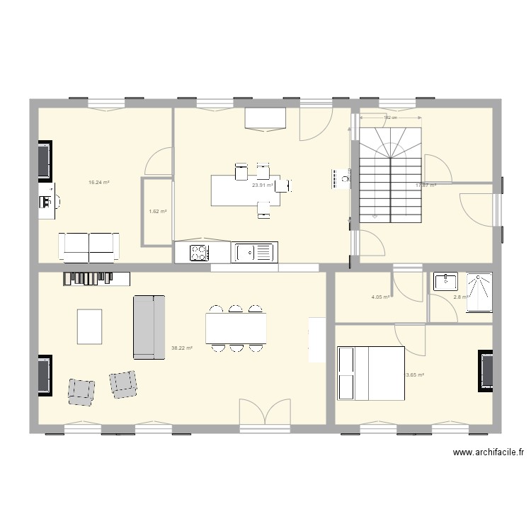 STE HELENE. Plan de 0 pièce et 0 m2