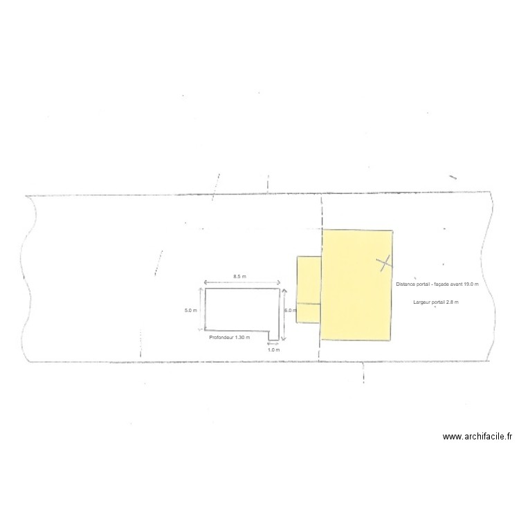 Terrassement. Plan de 0 pièce et 0 m2