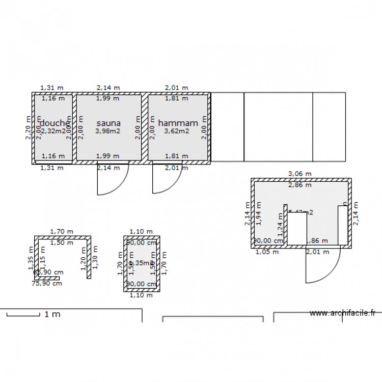 nouveau spa. Plan de 0 pièce et 0 m2