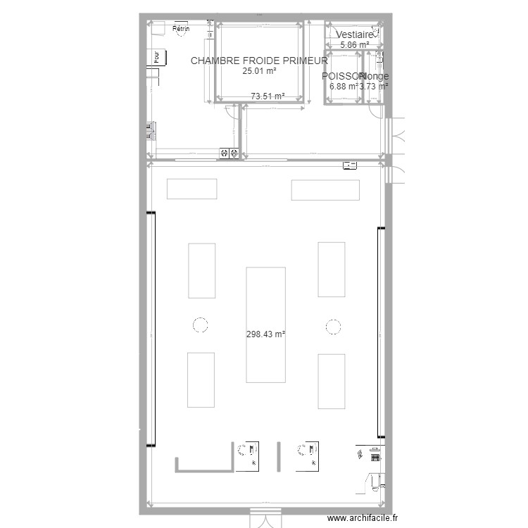 PLAN MAGASIN. Plan de 0 pièce et 0 m2