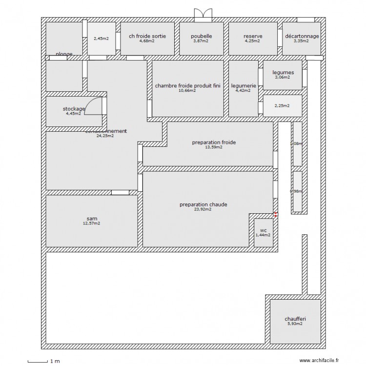 arc resto co. Plan de 0 pièce et 0 m2