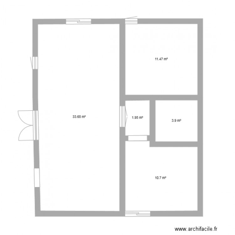 mjb . Plan de 0 pièce et 0 m2