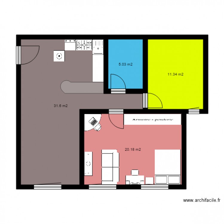 addoha. Plan de 0 pièce et 0 m2