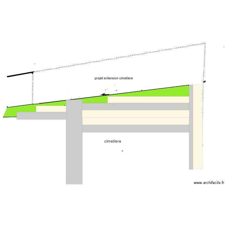 cimetiere 8. Plan de 0 pièce et 0 m2