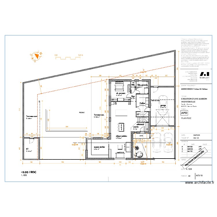 Plan rdc St jean. Plan de 0 pièce et 0 m2