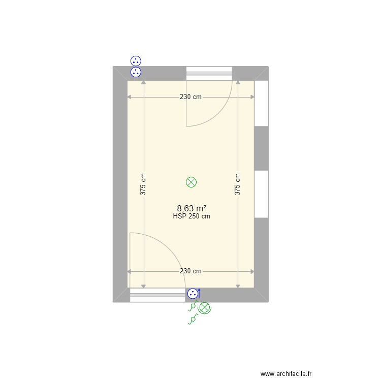 Hall. Plan de 0 pièce et 0 m2