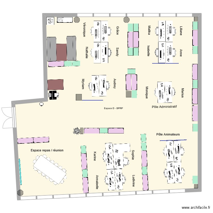 Espace D - Proposition 2. Plan de 0 pièce et 0 m2