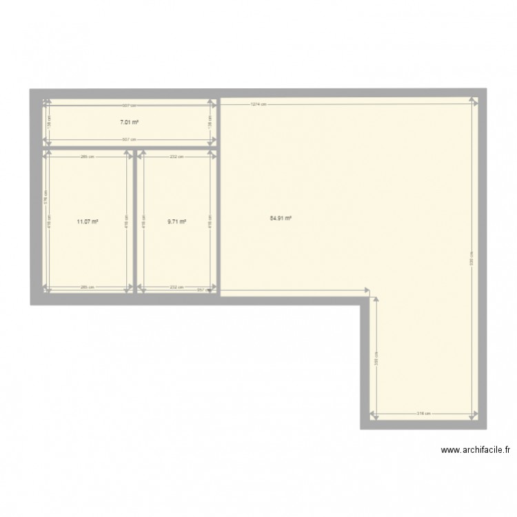 CHATEAUGAILLARD. Plan de 0 pièce et 0 m2