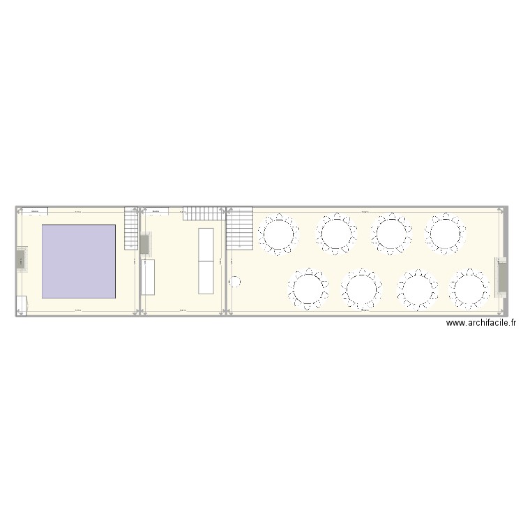 Salle Bellay. Plan de 0 pièce et 0 m2