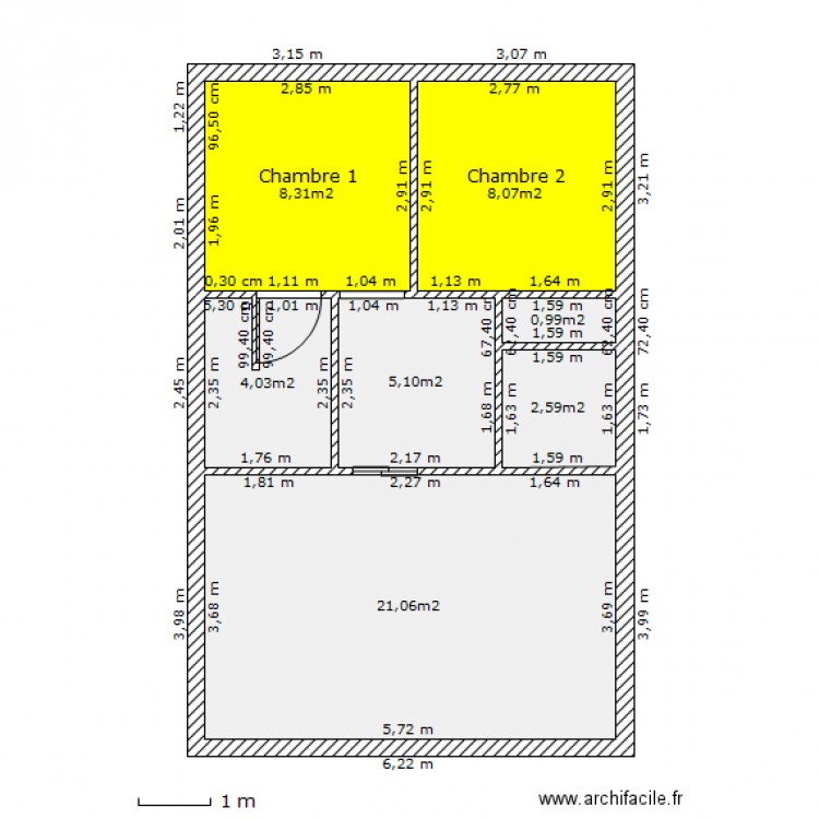 Esquisse 4. Plan de 0 pièce et 0 m2