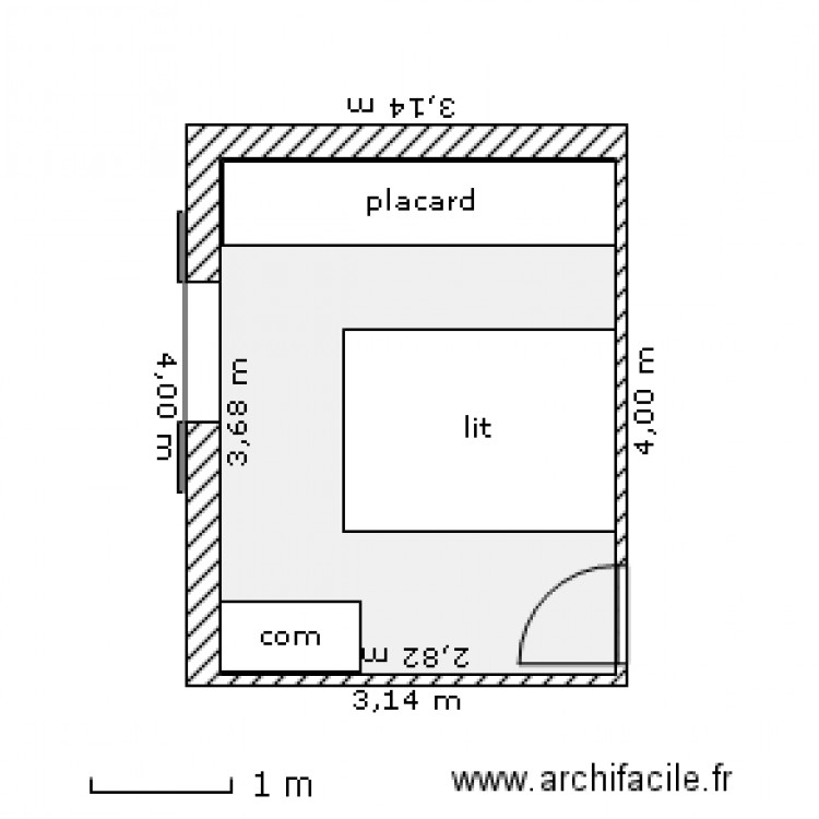 chambre3 bureau. Plan de 0 pièce et 0 m2