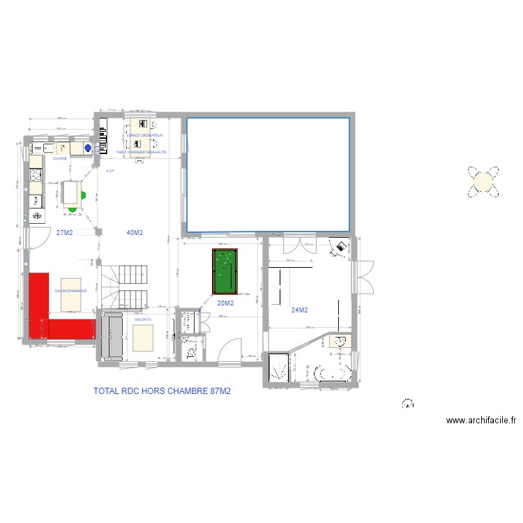 GLOBAL RDC 1 8 3. Plan de 0 pièce et 0 m2