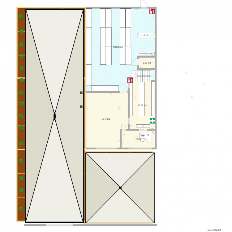 edm 1 - Plan dessiné par electro depannage menager