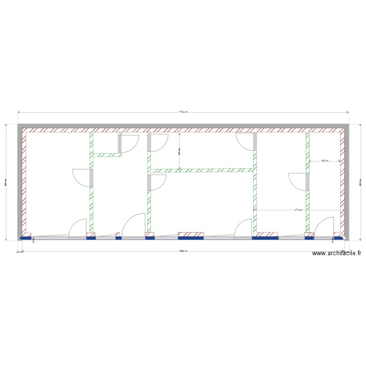 locronan sous sol modifié 4b. Plan de 0 pièce et 0 m2