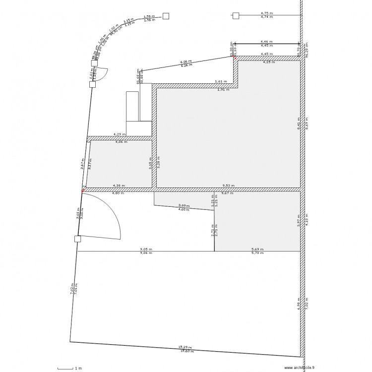 vue de masse 24 cuvier. Plan de 0 pièce et 0 m2