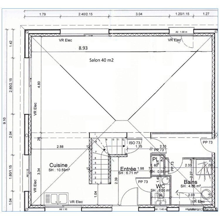 exten. Plan de 0 pièce et 0 m2