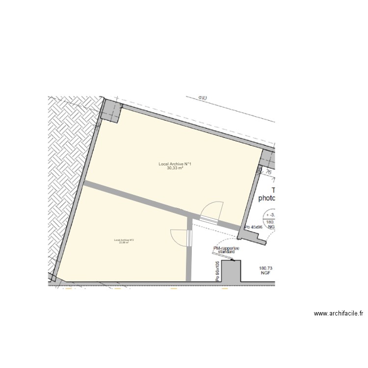 Archive 1. Plan de 0 pièce et 0 m2